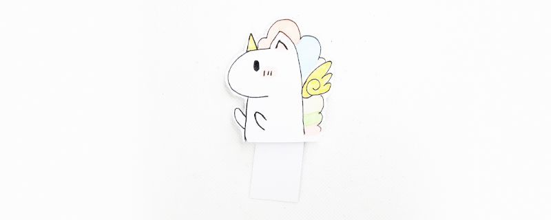 獨(dú)角獸書簽怎么做？