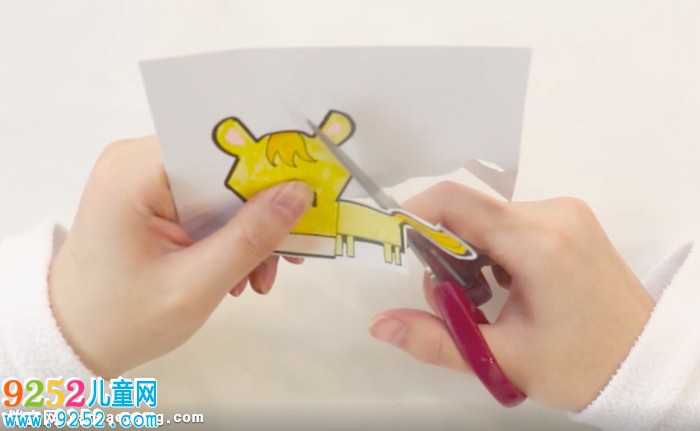 十二生肖馬書簽制作方法