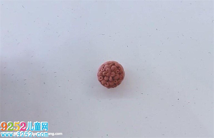 超輕粘土月餅做法