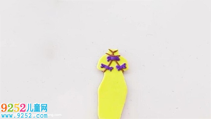 粘土旗袍花樣制作過(guò)程