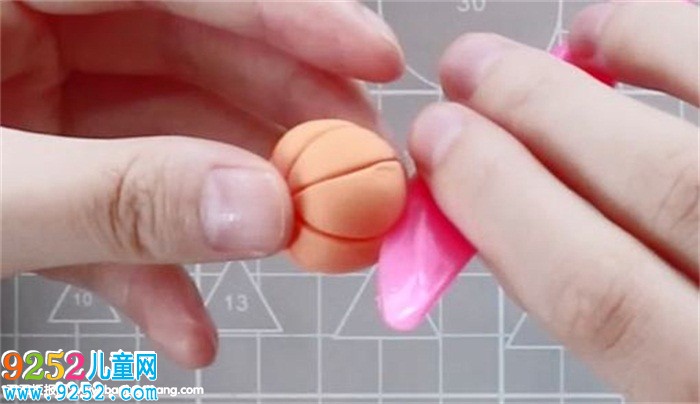 超輕粘土南瓜教程