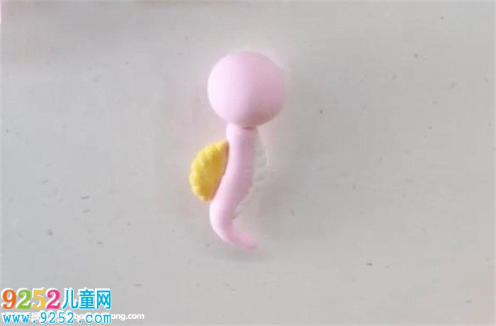 超輕粘土海馬制作教程