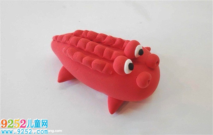 超輕粘土鱷魚(yú)怎么做