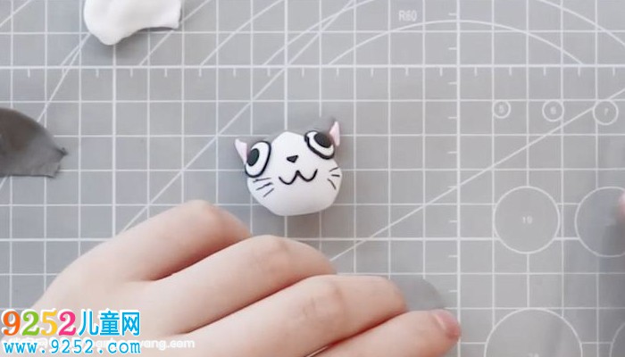 超輕粘土小奇貓教程