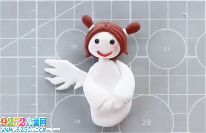 超輕粘土天使教程