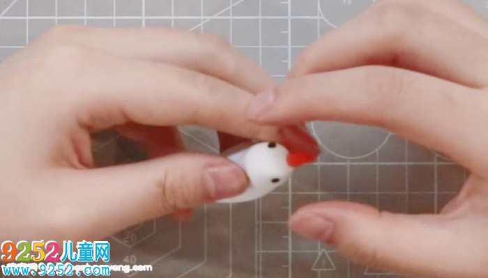 用超輕粘土做鴿子