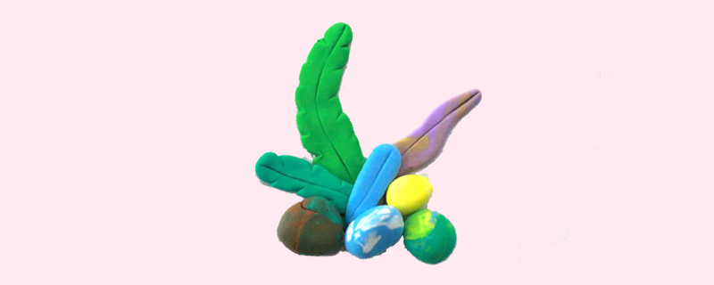 超輕粘土海草怎么做？