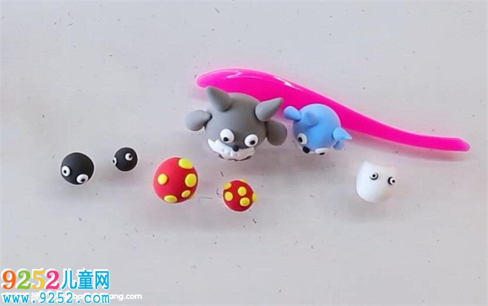 超輕粘土龍貓主題作品