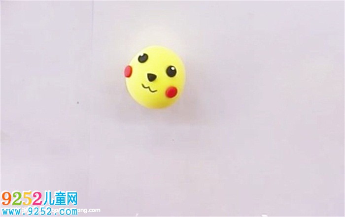 超輕粘土皮卡丘怎么做
