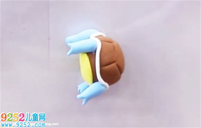 超輕粘土杰尼龜教程
