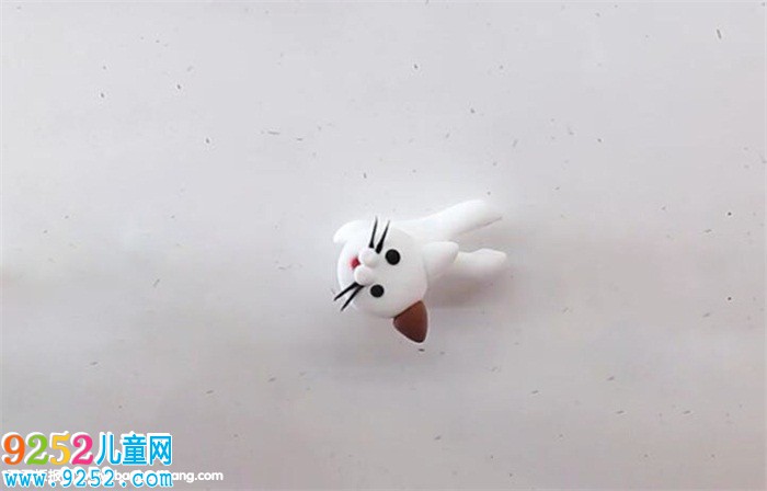 超輕粘土小貓咪的做法