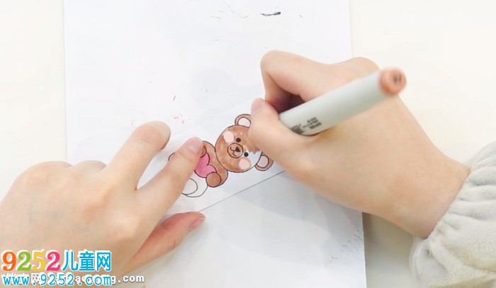 小熊書簽怎么做