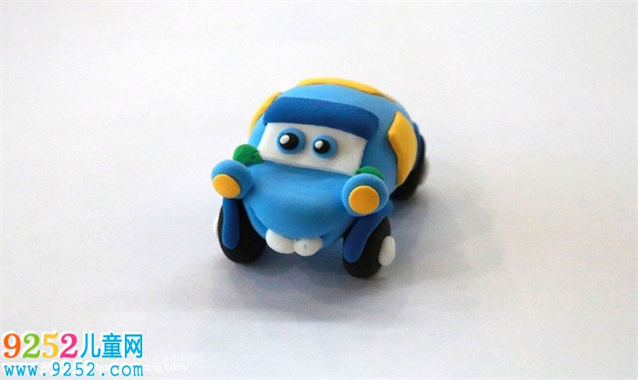 齙牙小汽車超輕粘土教程