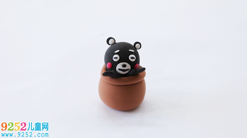 熊本熊用超輕粘土怎么做