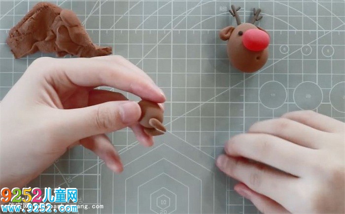 超輕粘土麋鹿教程