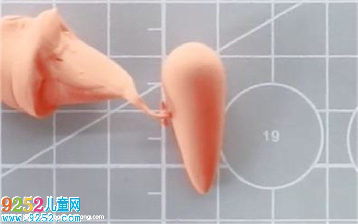 胡蘿卜超輕粘土制作方法