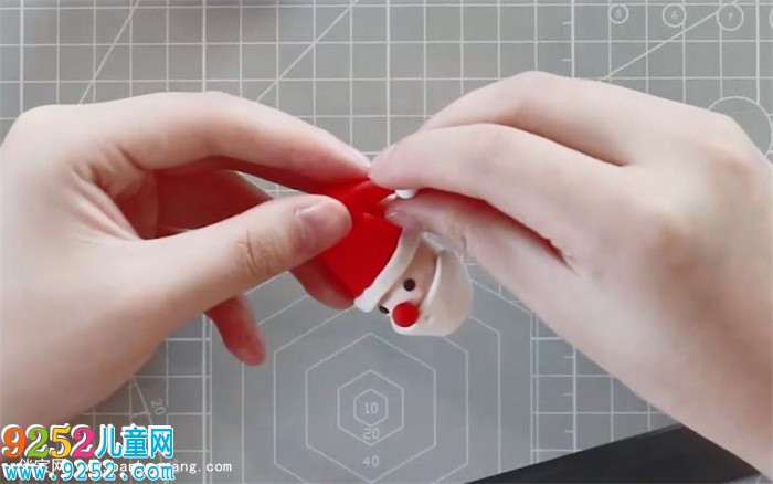 超輕粘土圣誕老人做法
