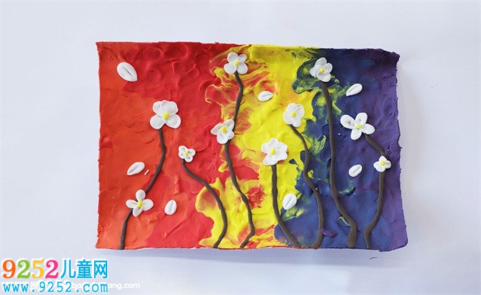 兒童超輕粘土作品畫