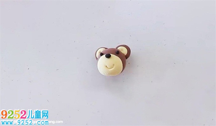 超輕粘土可愛小熊教程