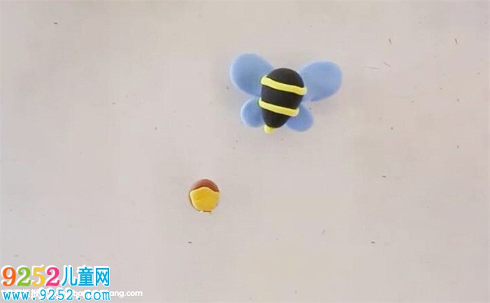 超輕粘土蜜蜂制作方法