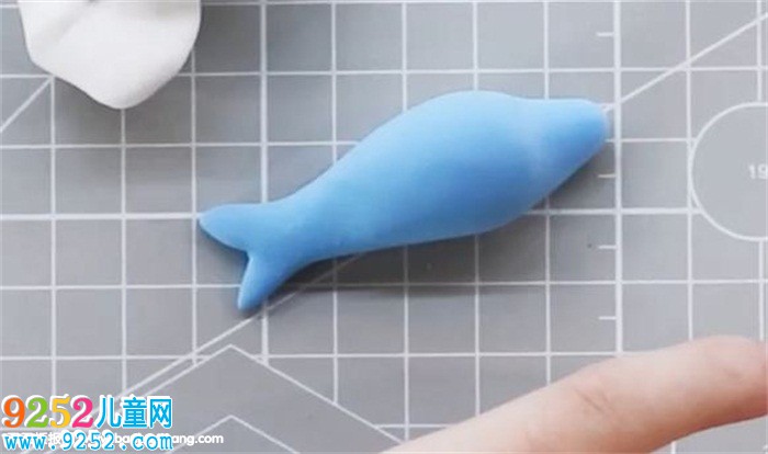小海豚粘土教程
