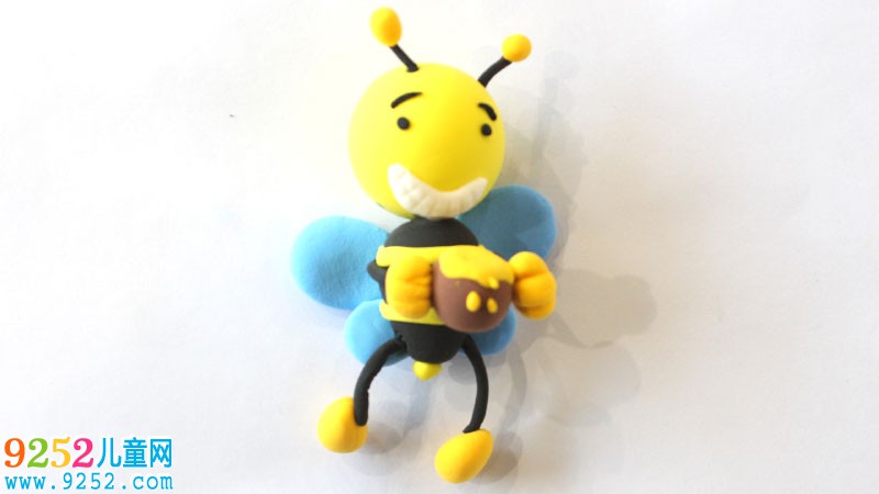 超輕粘土蜜蜂制作方法