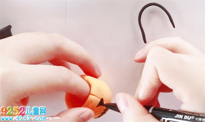 超輕粘土萬(wàn)圣節(jié)南瓜