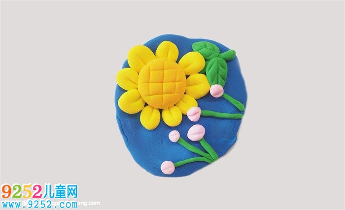超輕粘土向日葵的做法