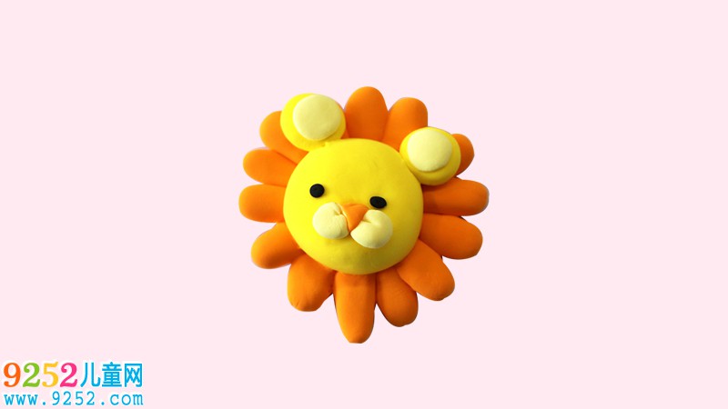 超輕粘土獅子怎么做