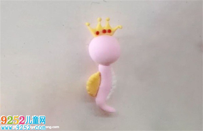 超輕粘土海馬制作教程
