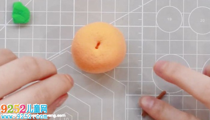 超輕粘土橙子制作教程
