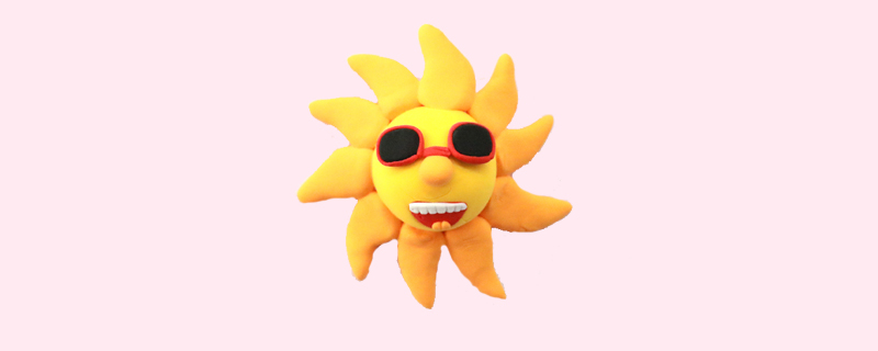 超輕粘土太陽怎么做？