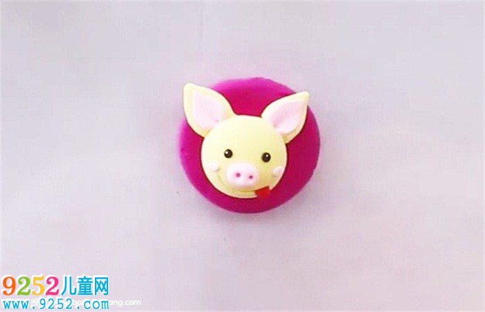 十二生肖豬超輕粘土教程