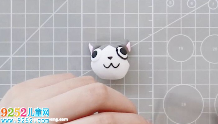 超輕粘土小奇貓教程