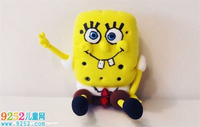 海綿寶寶粘土教程