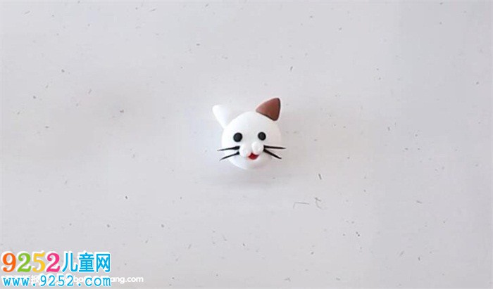 超輕粘土小貓咪的做法
