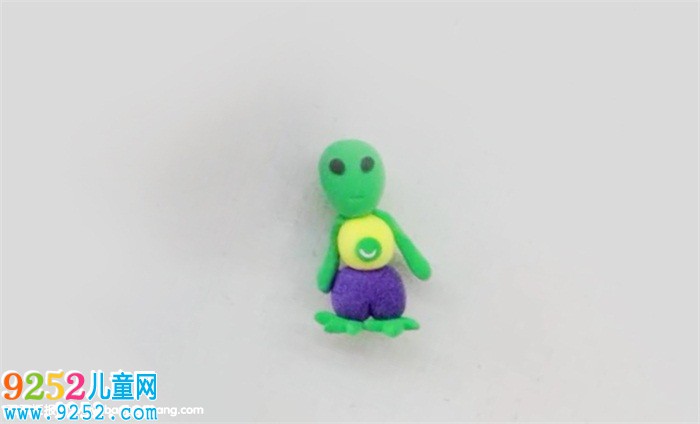 外星人超輕粘土作品