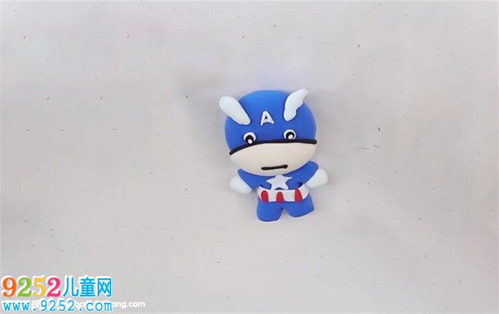 超輕粘土美國隊長簡單教程
