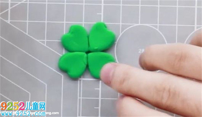 超輕粘土四葉草教程