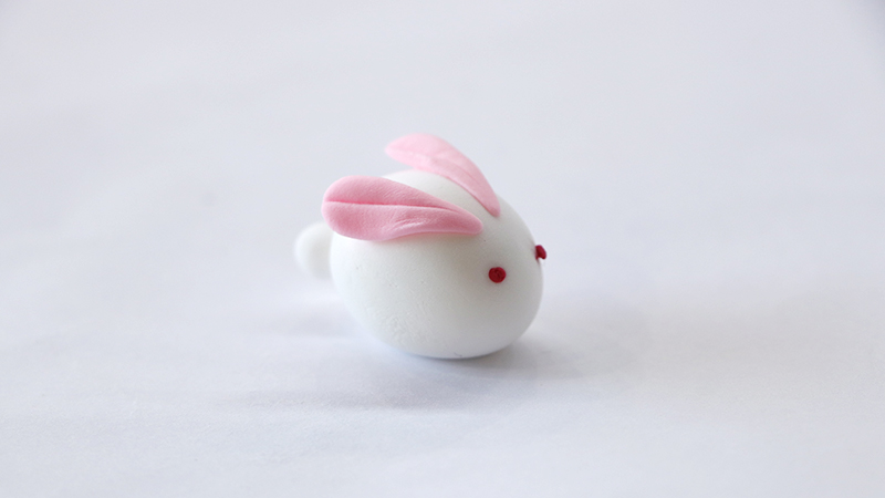 用超輕粘土做小兔子簡單