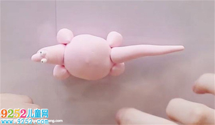 超輕粘土可愛小恐龍教程