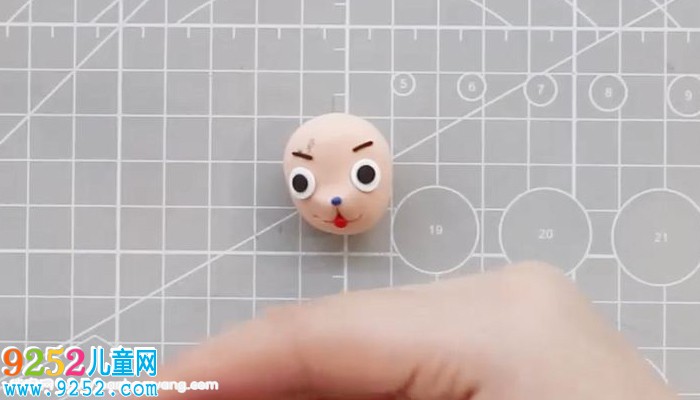 超輕粘土喬巴教程