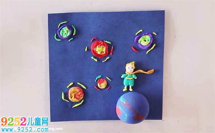 小王子超輕粘土作品