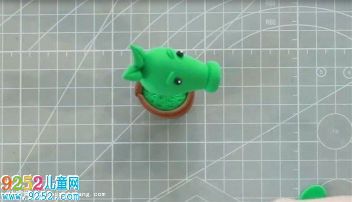 超輕粘土豌豆射手教程