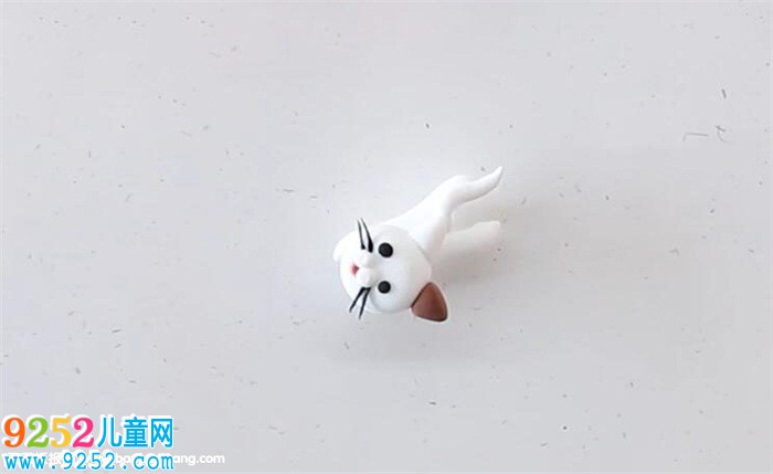 超輕粘土小貓咪的做法