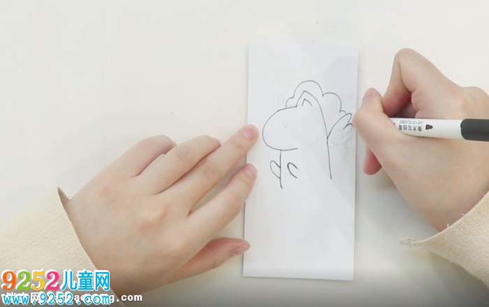 獨角獸書簽怎么做
