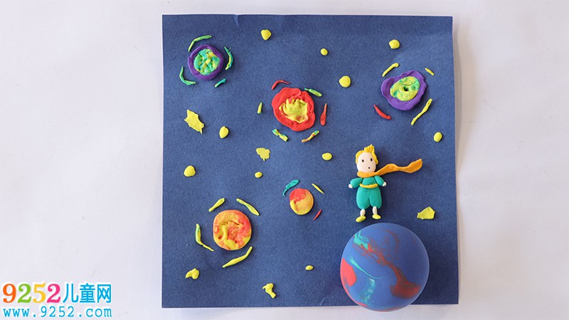 小王子超輕粘土作品