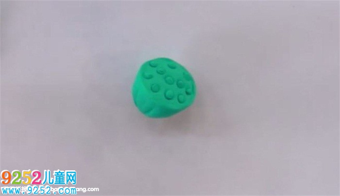 蓮蓬的超輕粘土做法