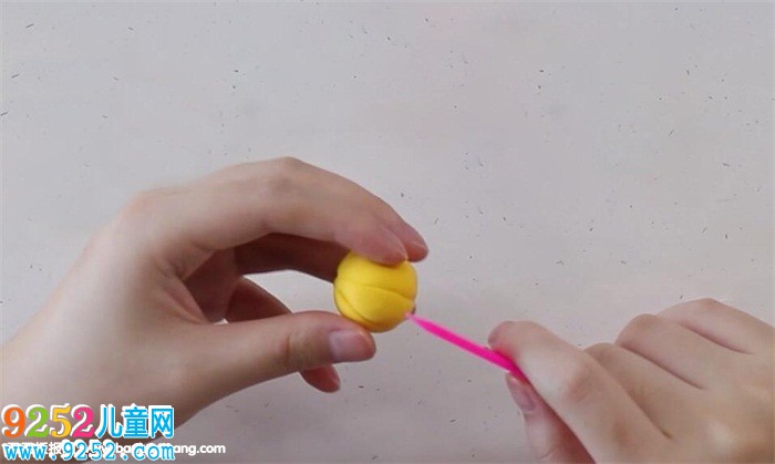 南瓜燈超輕粘土制作方法
