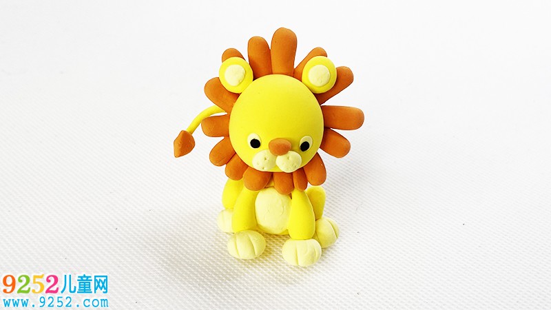 小獅子粘土教程